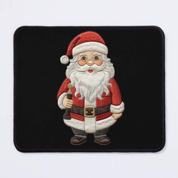 Item preview, Christmas Designs - Colorful Santa Clauses - Embroidery Style designed and sold by Master-Print.