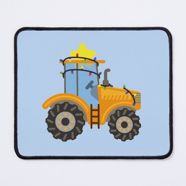 Item preview, Festive Orange tractor designed and sold by BSBgraphics.