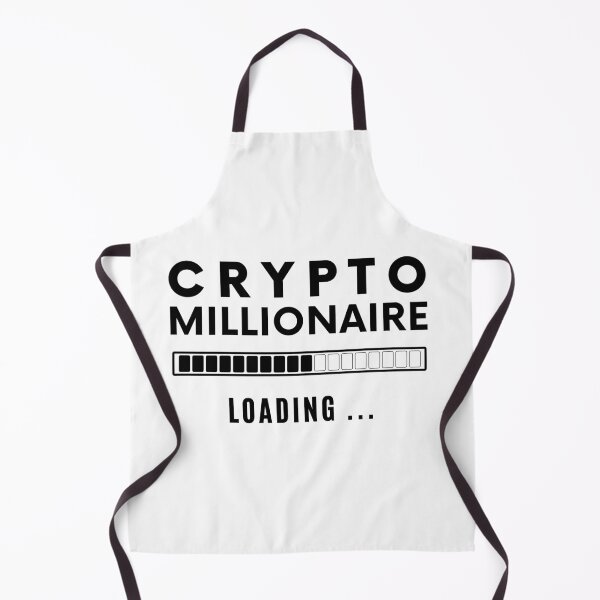Item preview, Crypto Millionaire Loading Funny Cryptocurrency Bitcoin Ethereum quote designed and sold by RanirO.