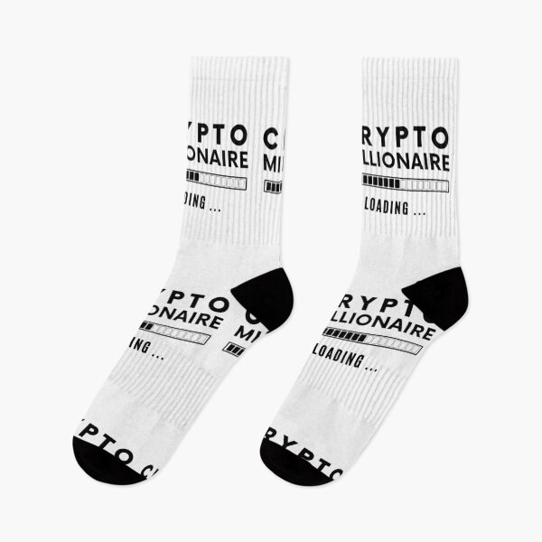 Item preview, Crypto Millionaire Loading Funny Cryptocurrency Bitcoin Ethereum quote  designed and sold by RanirO.