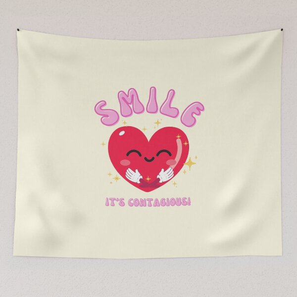 Item preview, Smile its contagious designed and sold by ohappidayz.