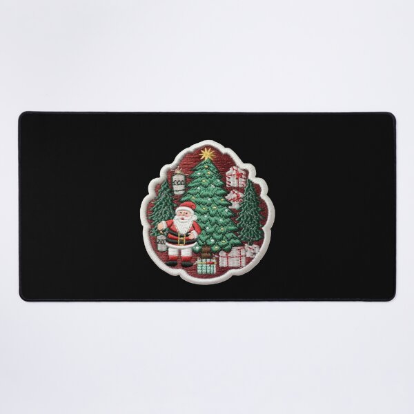 Item preview, Christmas Designs - Colorful Santa Clauses - Embroidery Style designed and sold by Master-Print.
