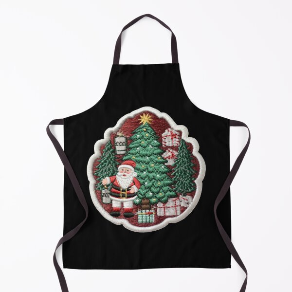 Item preview, Christmas Designs - Colorful Santa Clauses - Embroidery Style designed and sold by Master-Print.