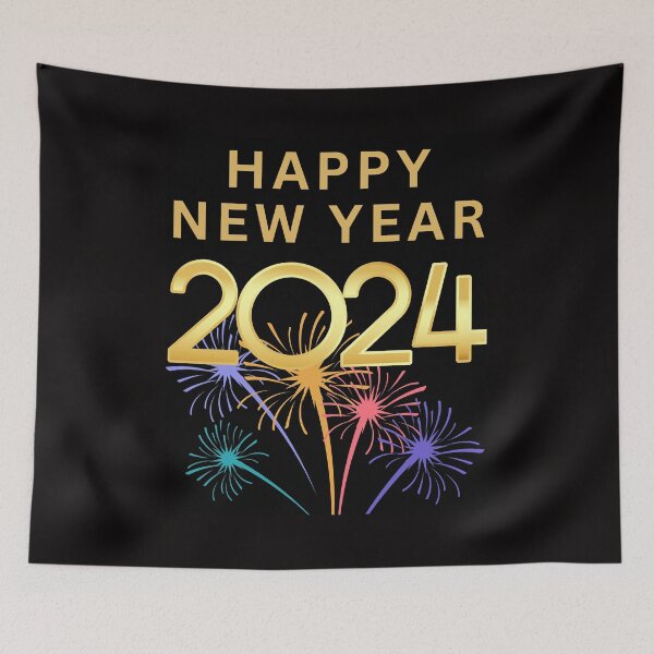 Item preview, Happy New Year 2024  designed and sold by Simo0455.