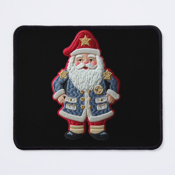 Item preview, Christmas Designs - Colorful Santa Clauses - Embroidery Style designed and sold by Master-Print.