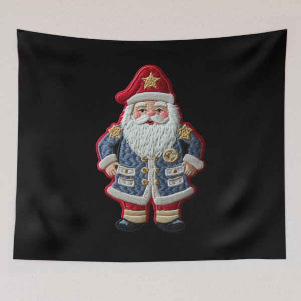 Item preview, Christmas Designs - Colorful Santa Clauses -  Embroidery Style designed and sold by Master-Print.