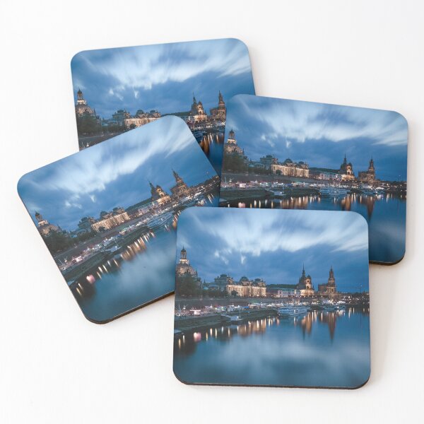 Item preview, Dresden in the blue hour designed and sold by nabla47.