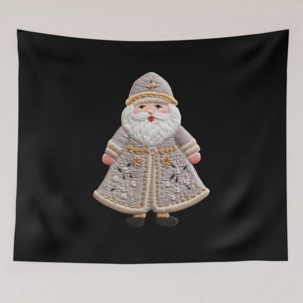 Item preview, Christmas Designs - Colorful Santa Clauses -  Embroidery Style designed and sold by Master-Print.