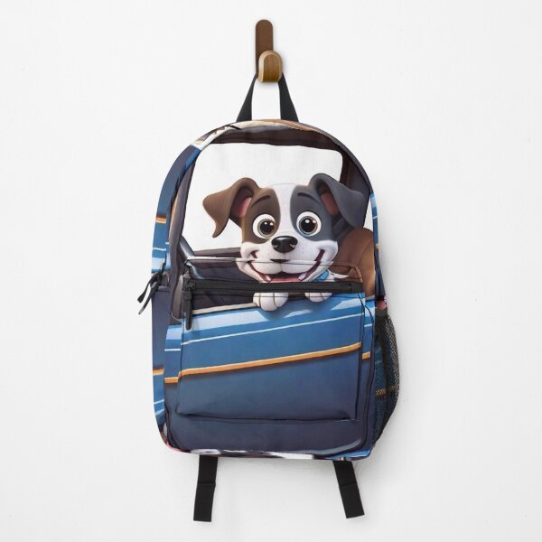Item preview, Cartoon dog driving a car designed and sold by M-Y-A-R-T-.