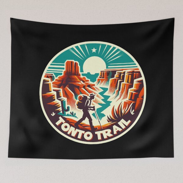 Item preview, Tonto Trail Grand Canyon Hiking designed and sold by ElLocoMus.
