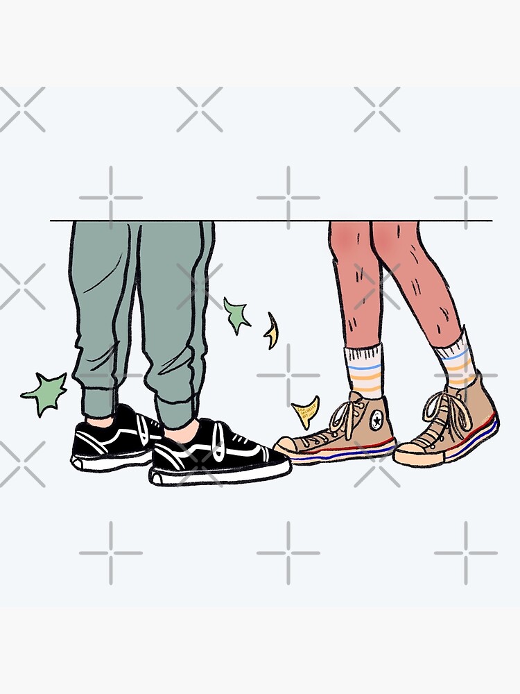 Nick and Charlie Heartstopper shoes
