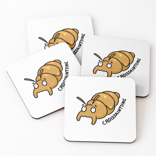 Item preview, Croissantling Croissant Insect Illustration designed and sold by GingerandMilk.