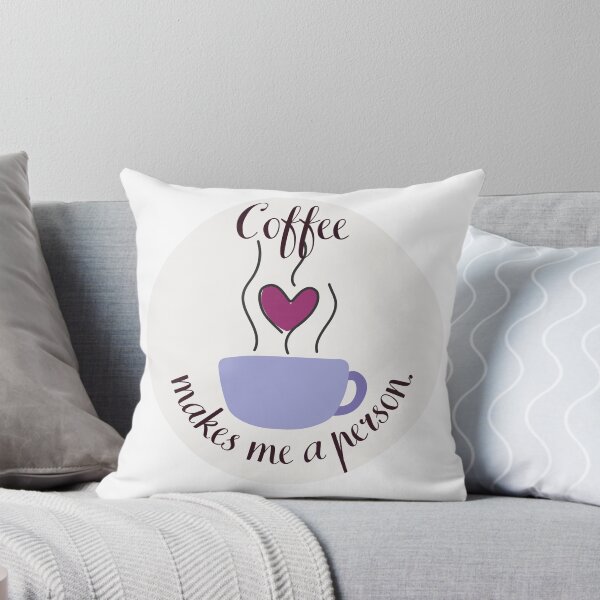 Item preview, Coffee makes me a person designed and sold by Pryssylaa.