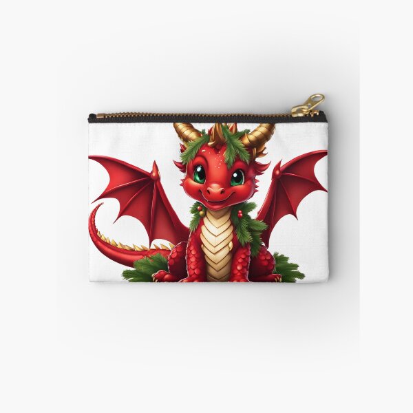 Item preview, Cute Christmas Tree Dragon designed and sold by Everything Dragon Shop.