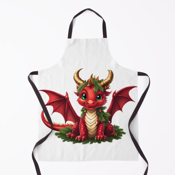 Item preview, Cute Christmas Tree Dragon designed and sold by Everything Dragon Shop.