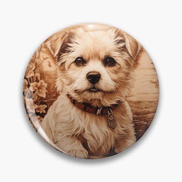 Item preview, Maltese: The Graceful Delight of Wood (Pyro Pets Art - 114) designed and sold by pyropetsart.