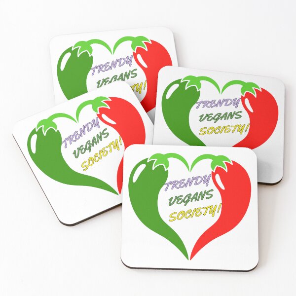 Item preview, Trendy Vegans Society t-shirt designed and sold by Nara8.