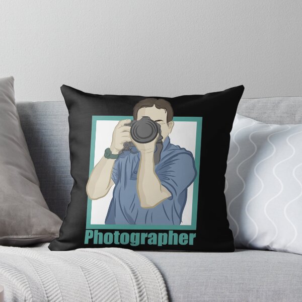 Item preview, Line Art Drawing of A Photographer designed and sold by CJansuebsri.