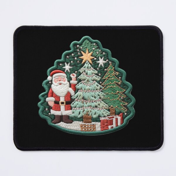 Item preview, Christmas Designs - Colorful Santa Clauses - Stripe Style designed and sold by Master-Print.