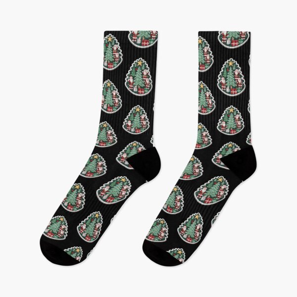 Item preview, Christmas Designs - Colorful Santa Clauses - Stripe Style designed and sold by Master-Print.