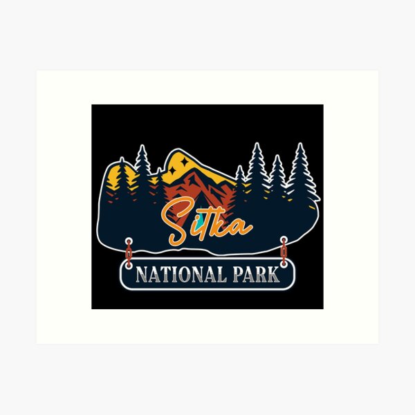 Item preview, Sitka National Park designed and sold by nature-space.