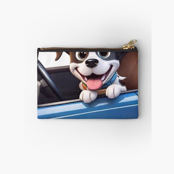 Item preview, Cartoon dog driving a car designed and sold by m-y-A-I-A-R-T-.