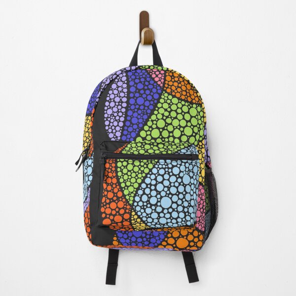 Item preview, Multicoloured, pastel, dots, abstract art designed and sold by Tickled Spink Studios.