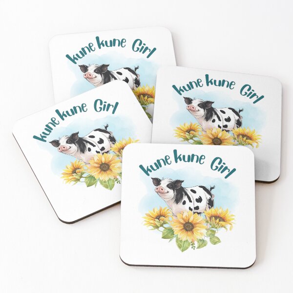 Item preview, Kune Kune Girl, Kunekune Pig Sunflowers, Pet Pig, Farm Life Design designed and sold by AryaSubramanian.