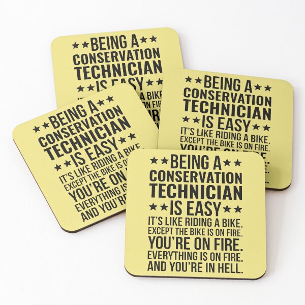 Item preview, Being A Conservation Technician Is Easy designed and sold by kamrankhan.