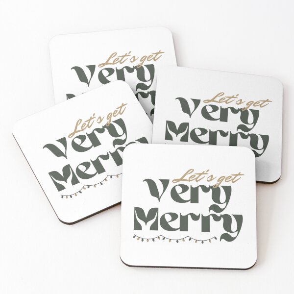 Item preview, Let's get very Merry designed and sold by Quirkypieces.