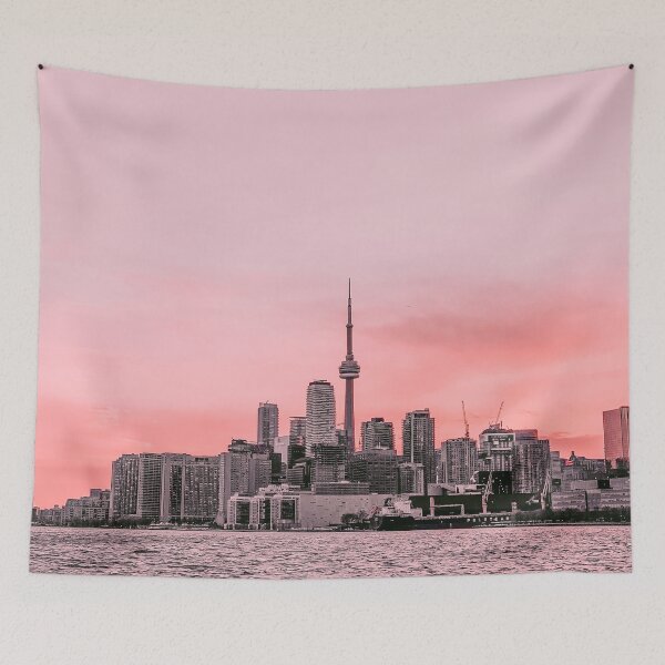 Item preview, Pink Barbieskyline IRL designed and sold by KAY Artists.