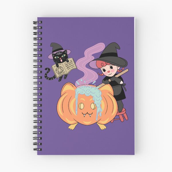 Item preview, A witch is making potions  designed and sold by Marita Puttamart.