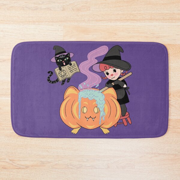 Item preview, A witch is making potions  designed and sold by Marita Puttamart.