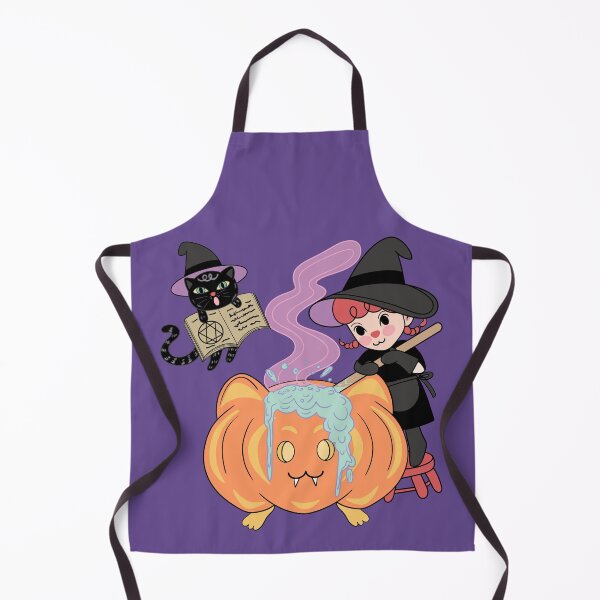 Item preview, A witch is making potions designed and sold by Marita Puttamart.