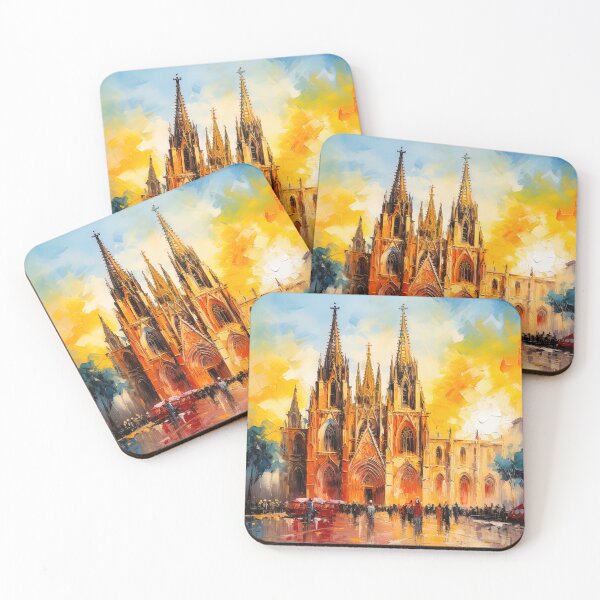 Item preview, Barcelona, Cathedral of the Holy Cross and Saint Eulalia designed and sold by AM FineArtPrints.