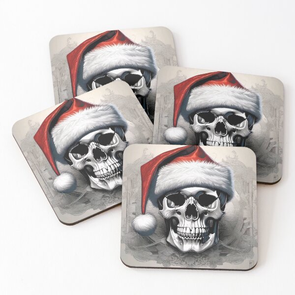 Item preview, Christmas Skull designed and sold by Psy-Dye-AI.