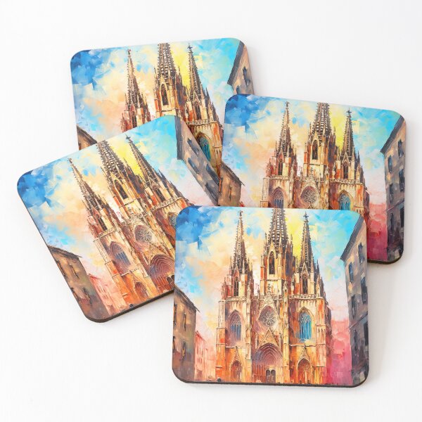 Item preview, Barcelona, Cathedral of the Holy Cross and Saint Eulalia designed and sold by AM FineArtPrints.
