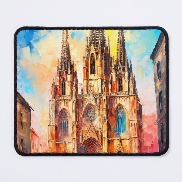 Item preview, Barcelona, Cathedral of the Holy Cross and Saint Eulalia designed and sold by AM FineArtPrints.