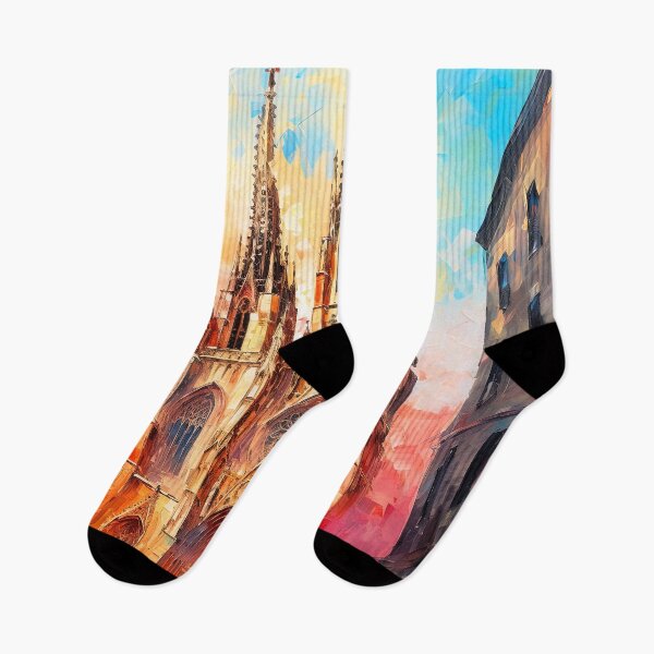 Item preview, Barcelona, Cathedral of the Holy Cross and Saint Eulalia designed and sold by AM FineArtPrints.