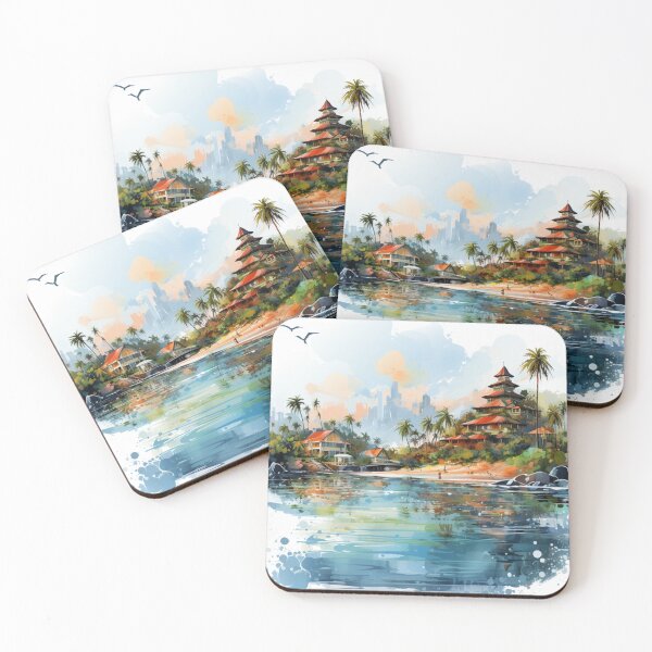 Item preview, Paraíso tropical junto al mar designed and sold by Master-Print.