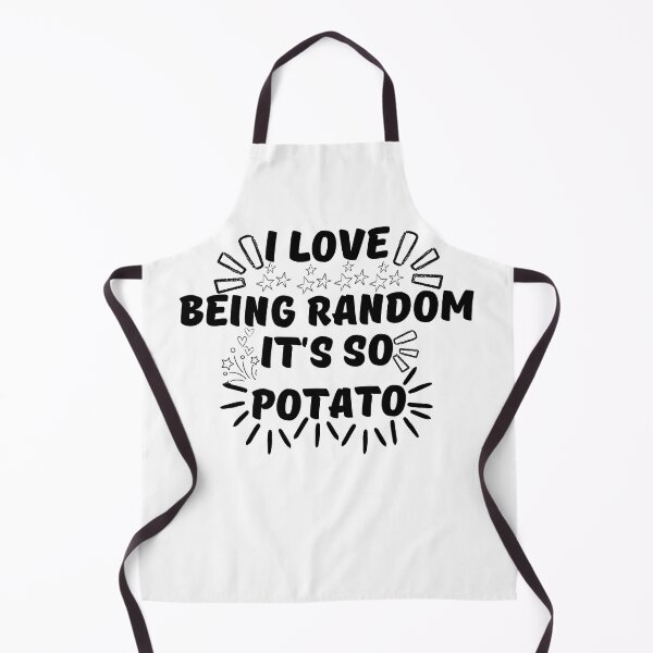 Item preview, Funny Random, I Love Being Random, Random and Proud, It's So Potato, Crazy Mad Essential humor T-Shirt designed and sold by Alaminee.