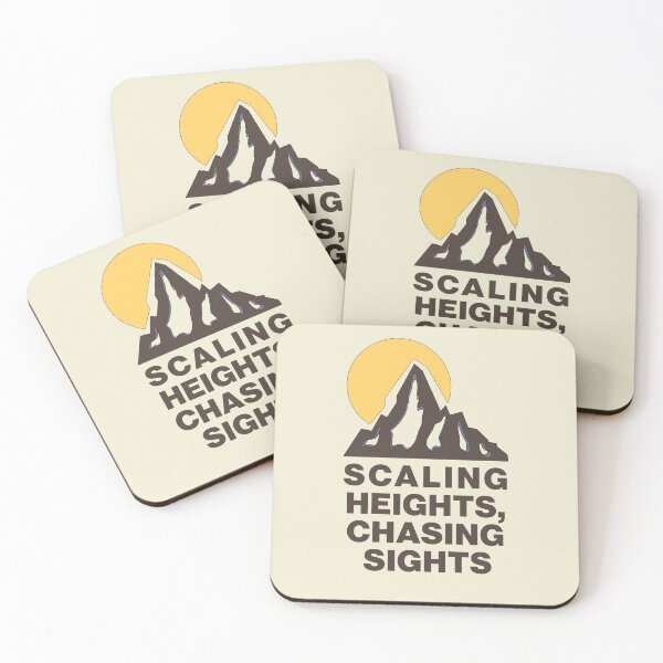 Item preview, Scaling Heights, Chasing Sights - Bouldering/Climbing designed and sold by CottonGarb.