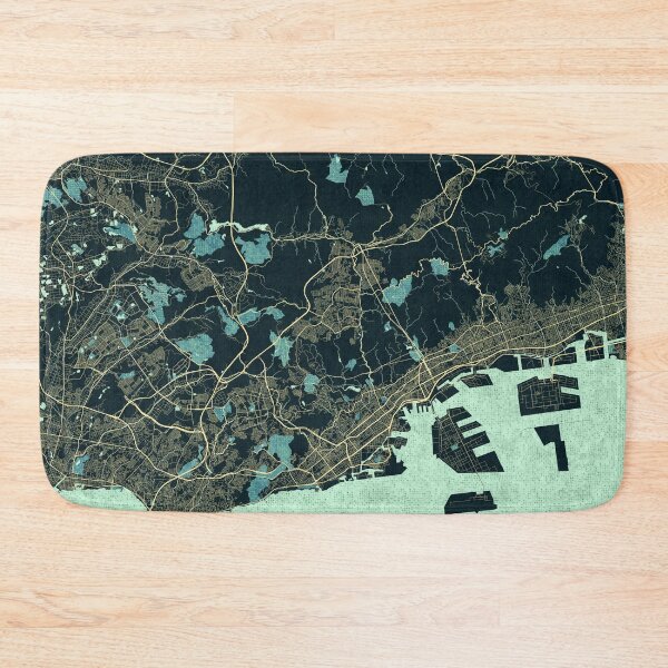 Item preview, Kobe City Map of Hyogo, Japan - Summer designed and sold by deMAP.