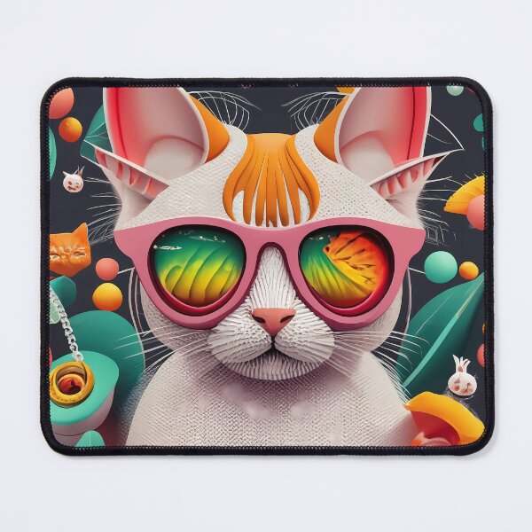 Aperçu de l'œuvre Chat cool créée et vendue par Windness Zao.
