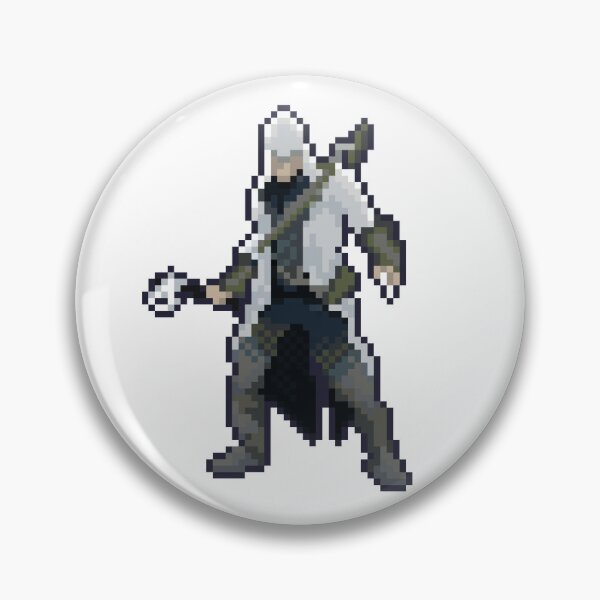 Item preview, Assassins Creed Connor Pixel Art Retro designed and sold by wolfkin-design.