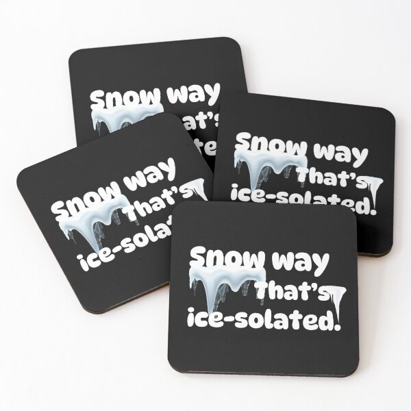 Item preview, Snow way, that's ice-solated! designed and sold by SalxSal.