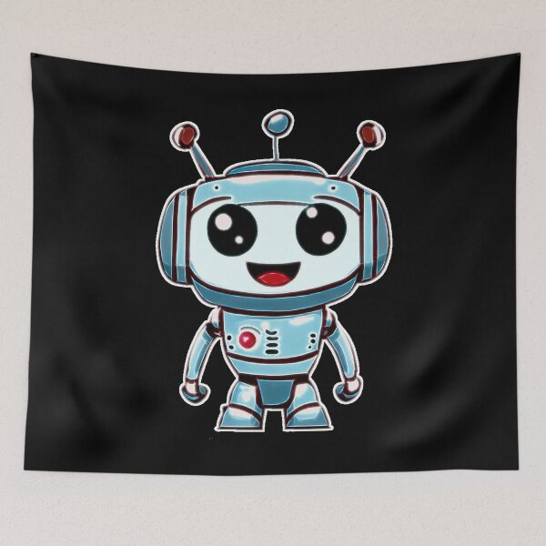 Item preview, Friendly Robot designed and sold by DeftWookie.
