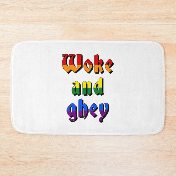 Item preview, Woke and ghey designed and sold by ramsaybaggins.