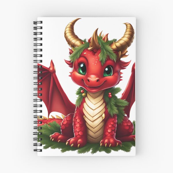 Item preview, Cute Christmas Tree Dragon designed and sold by Everything Dragon Shop.