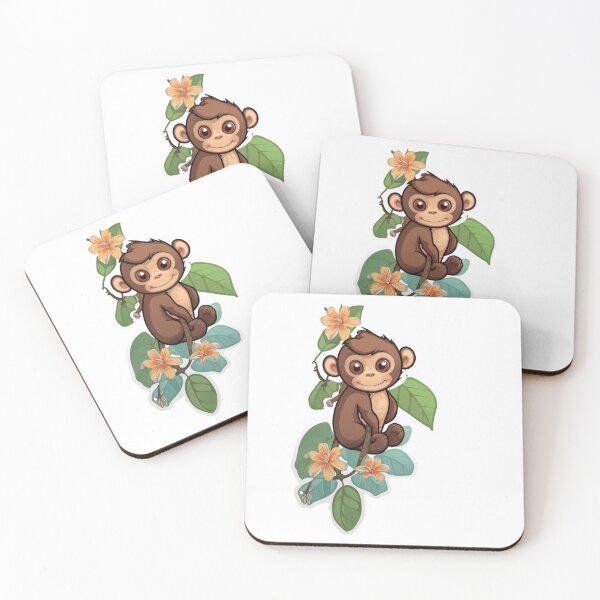 Item preview, Cute Monkey designed and sold by OhryanAI.
